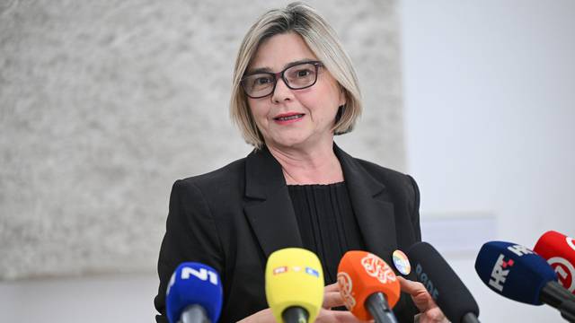Zagreb: Sandra Benčić dala je izjavu za medije