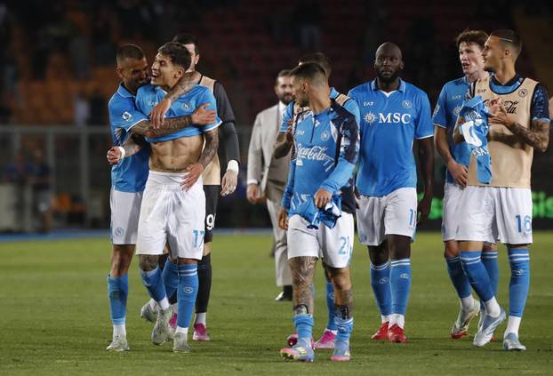 Serie A - Lecce v Napoli