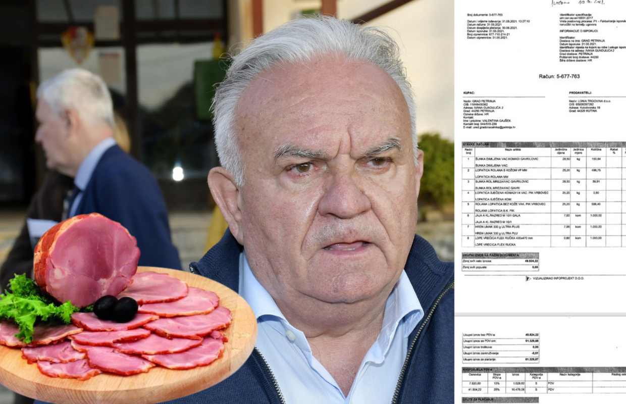 Imamo račun: Dumbović je na šunke potrošio 60.000 kuna. On kaže: Ostavite se pi**rija!