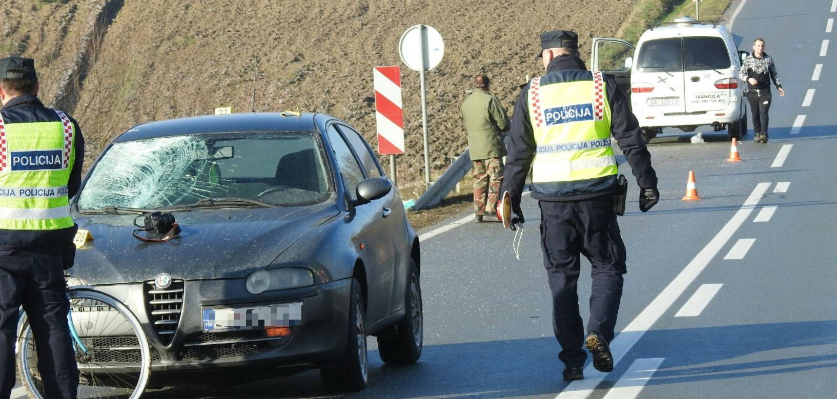 Tragedija kod Garešnice: Vozač udario biciklista i usmrtio ga...