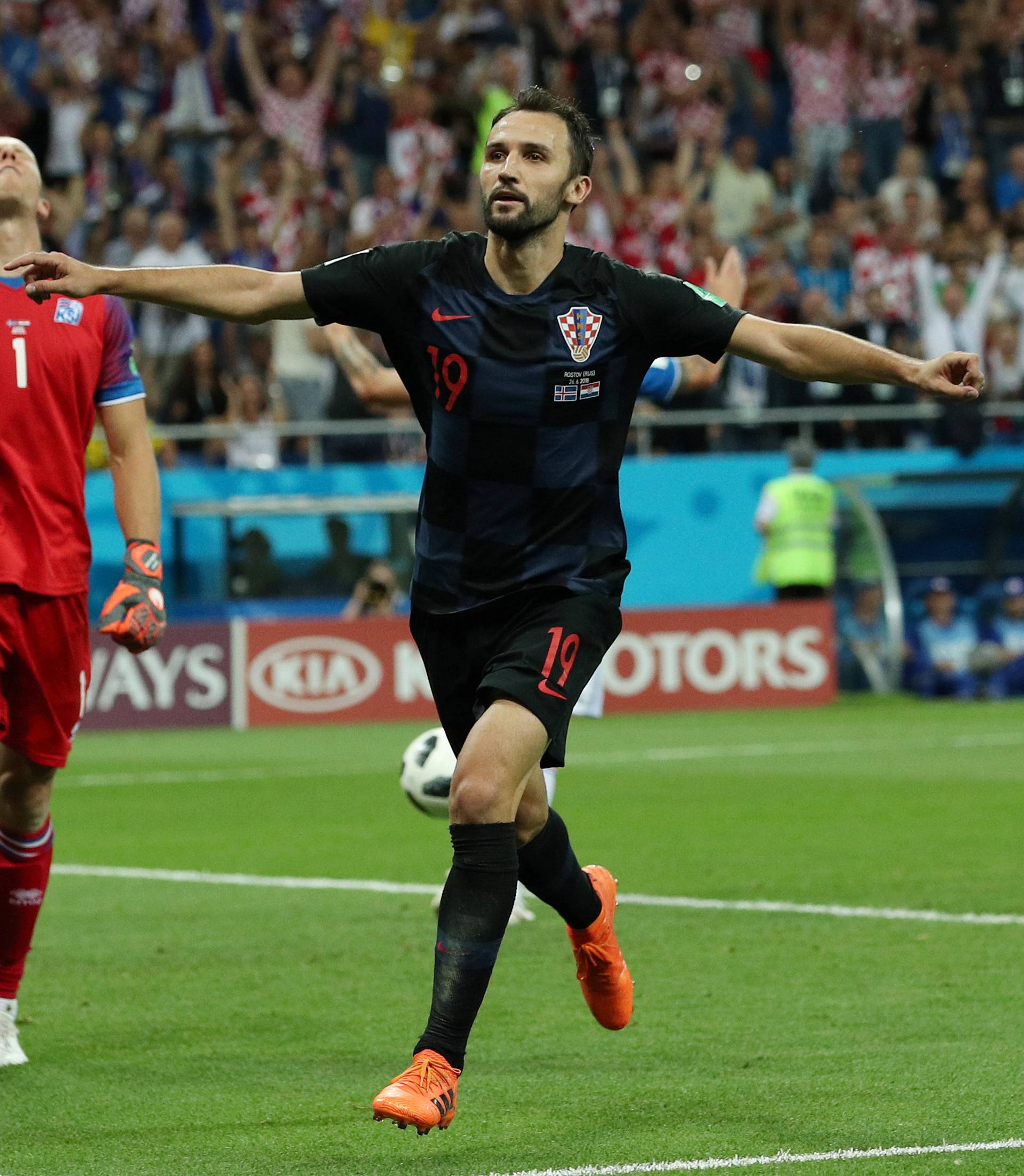 World Cup - Group D - Iceland vs Croatia