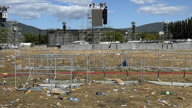 Jutro nakon koncerta Marka Perkovića Thompsona na sinjskom hipodromu