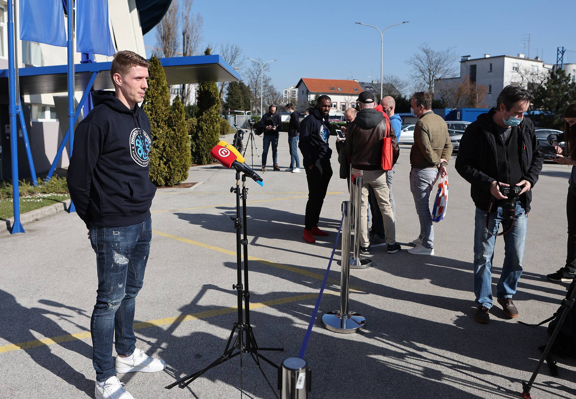 Zagreb: Kristijan  Jakić i Kevin Theophile-Catherine najavili susret s Krasnodarom