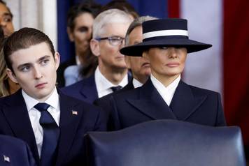 Inauguration ceremony for Trump's second presidential term