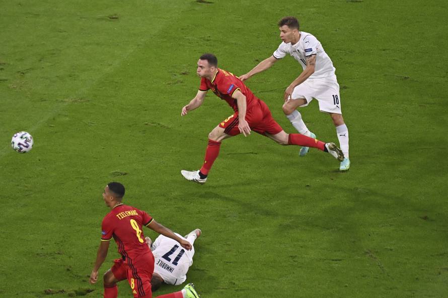 Soccer EURO 2020 quarter finals / Belgium - Italy.