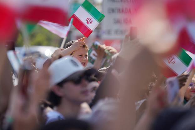 FIFA World Cup 2026 - Iran leave Tijuana hotel ahead of first World Cup match