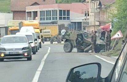 Oklopnjak EUFOR-a uništen u teškoj nesreći kod Srebrenika