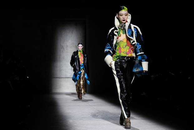 Dries Van Noten collection show at Paris Fashion Week