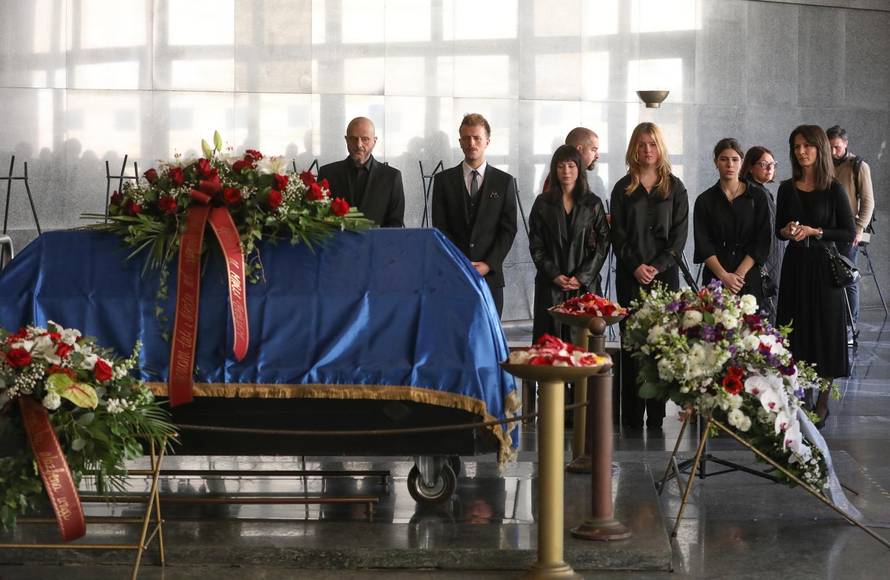 Zagreb: Posljednji ispraćaj Marinka Colnaga na Krematorija