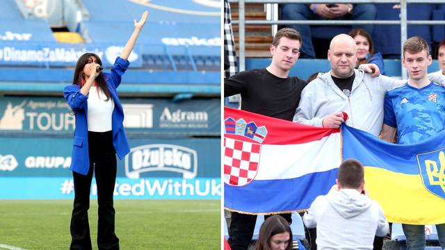 Ukrajinska pjevačica oduševila sve, Boysi bojkotirali utakmicu