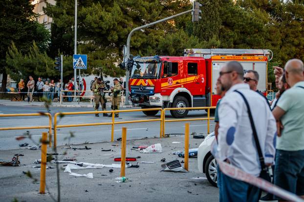 Split: Autom sletio s kolnika i usmrtio pješakinju