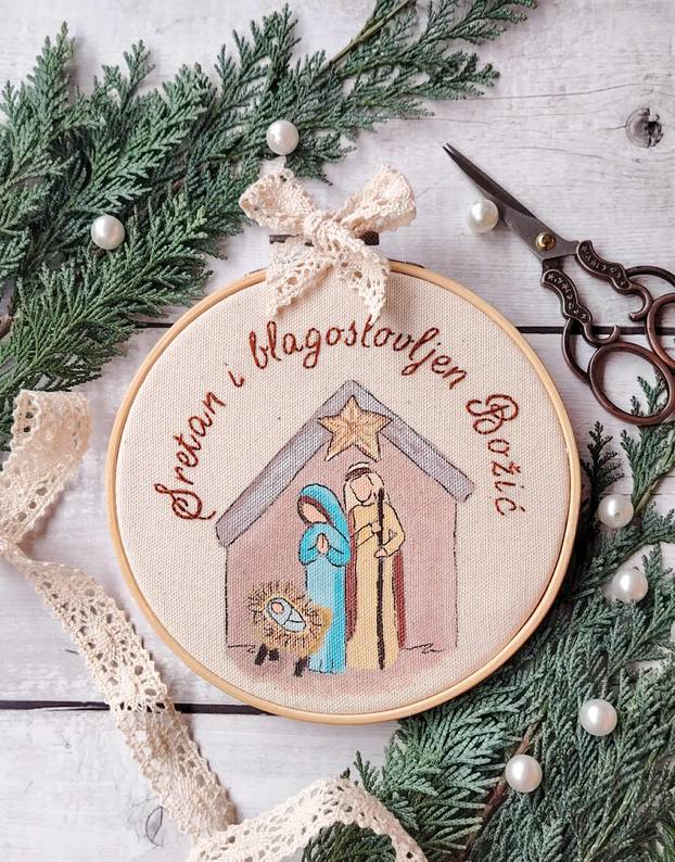 FOTO Samantini vezovi su hit: Ljudi ih naručuju za vjenčanja, bebu i prvi Božić u braku...