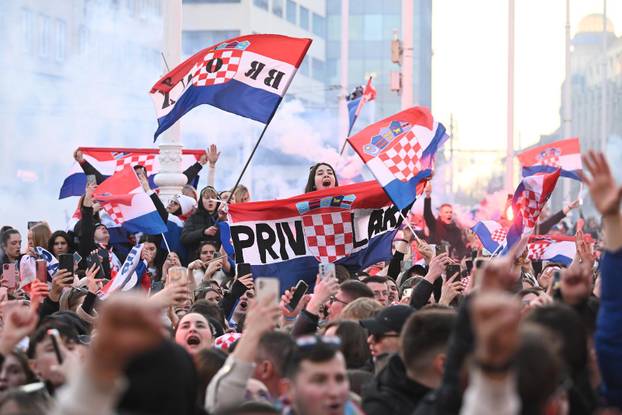 Zagreb: Svečani doček rukometaša nakon osvojenog srebra na Svjetskom prvenstvu