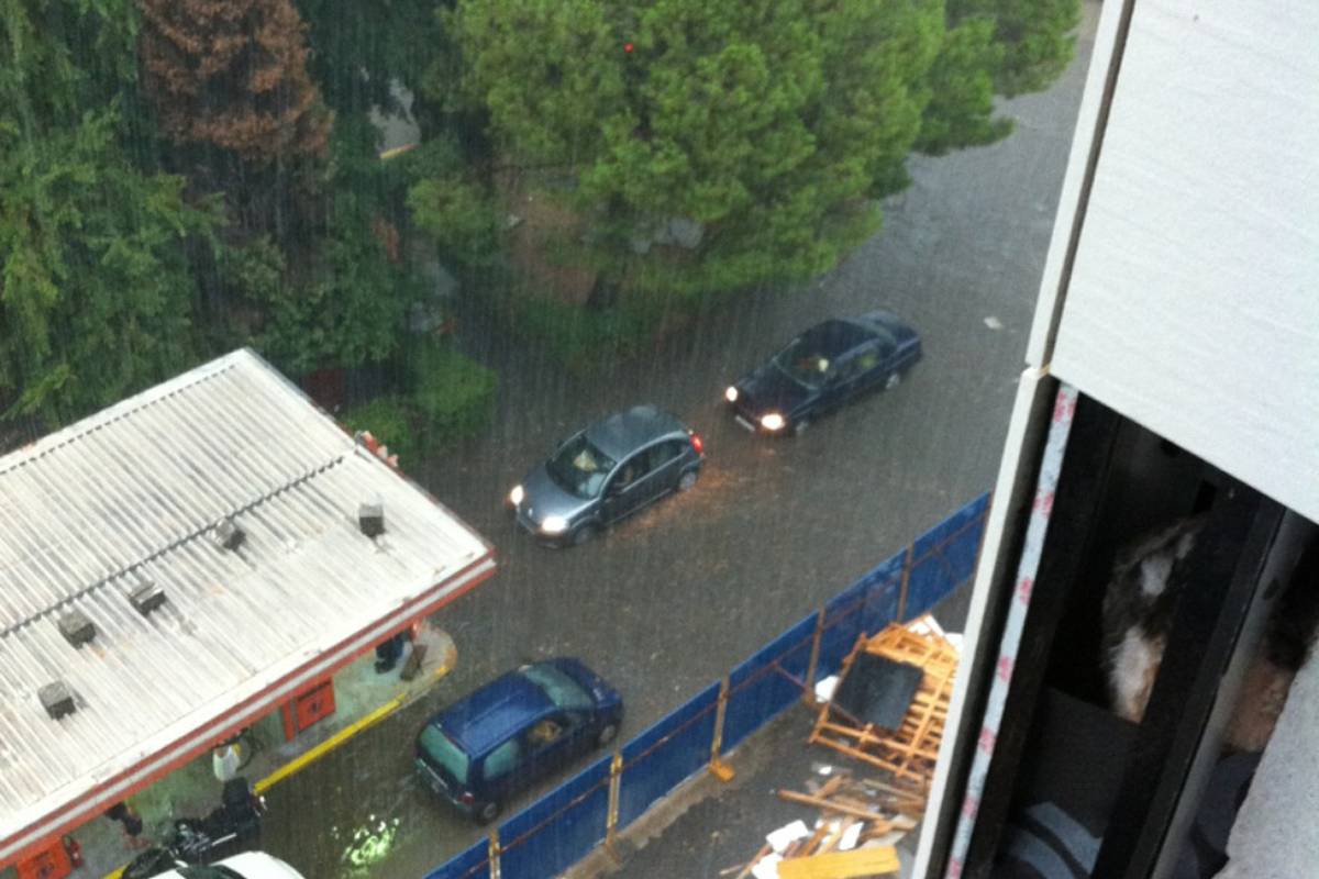 Pljusak i tuča padali 10 minuta: Nevrijeme 'potopilo' Dubrovnik