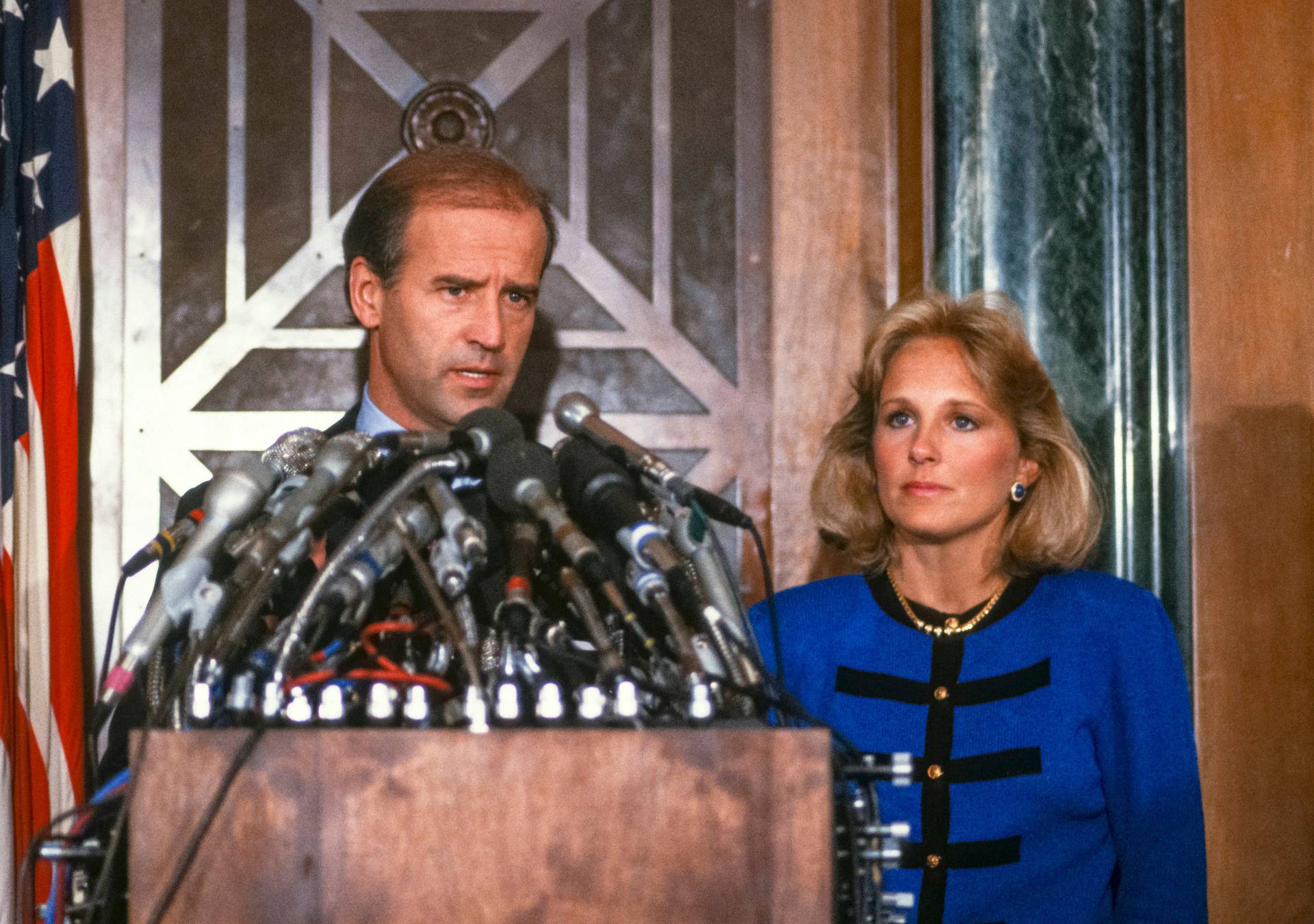 Biden Announces his Withdrawal from the Race for the 1988 Democratic Presidential Nomination