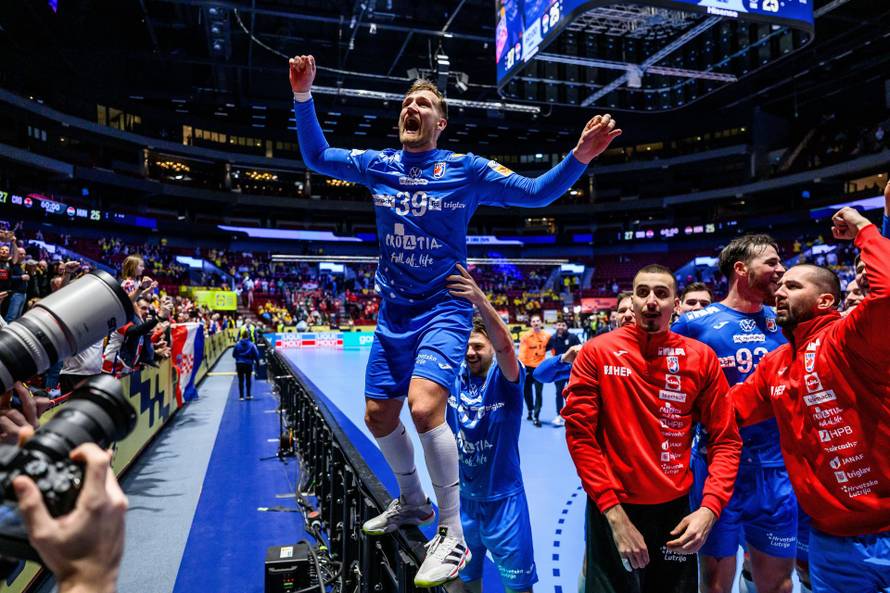 2026 European Handball Championship, Day 14, Croatia - Hungary, Malmö, Sweden - 28 Jan 2026