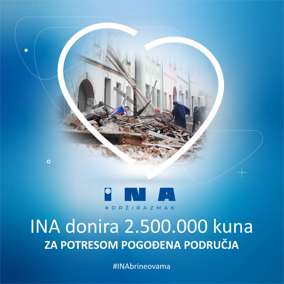 INA pomaže Sisačko-moslavačkoj županiji