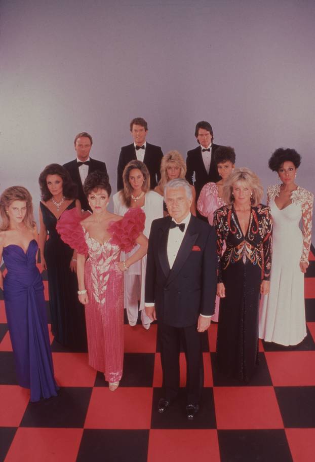 Cast of Dynasty in 1985-1986