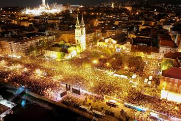 Hungarian parliamentary election in Budapest