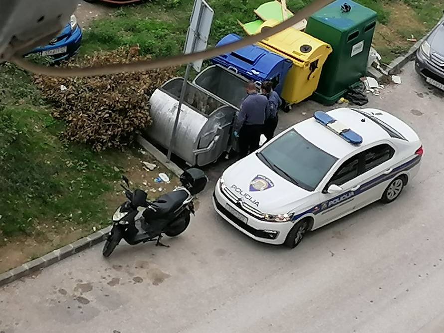 Snimka iz Splita: Uništavala mu auto i vikala, stigla je i policija