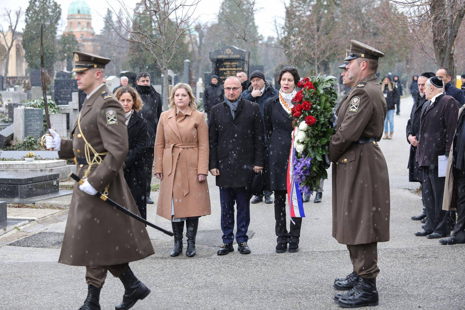 Polaganje vijenaca povodom Međunarodnog dana sjećanja na žrtve holokausta 