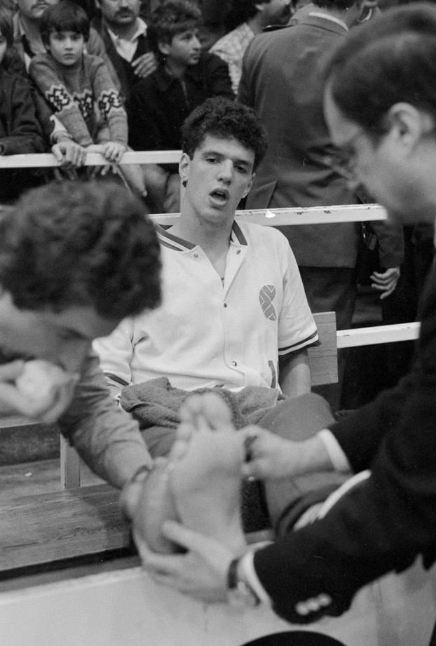 Druga utakmica finala play-offa Prvenstva Jugoslavije 1986. godine, KK Cibona - KK Zadar