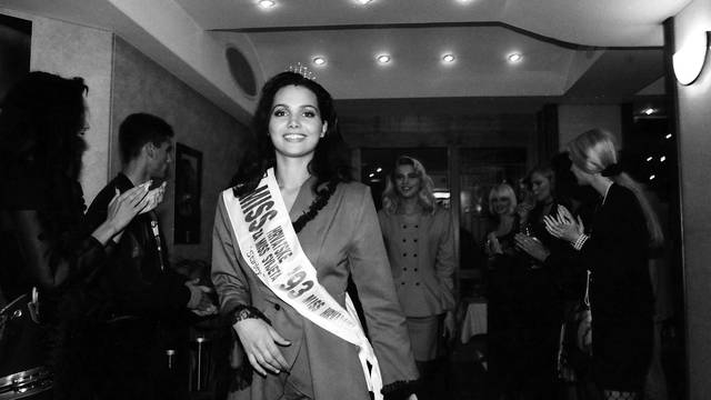 Zagreb: Izbor Miss Hrvatske za Miss svijeta, 03.10.1993.