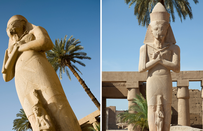 Ako prođe, prođe! Kranom u Egiptu probali ukrasti kip Ramzesa II., težak je 10 tona