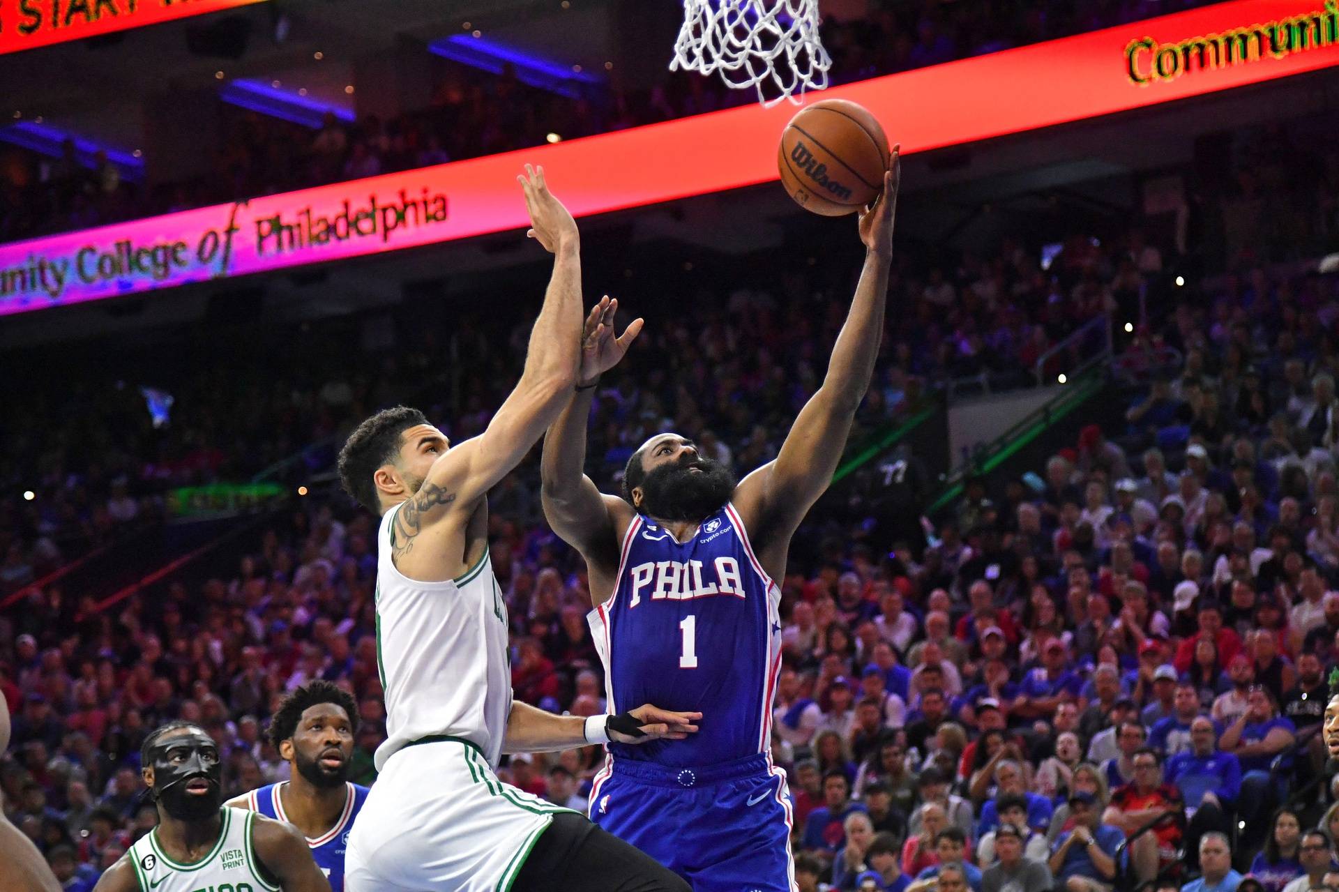 NBA: Playoffs-Boston Celtics at Philadelphia 76ers