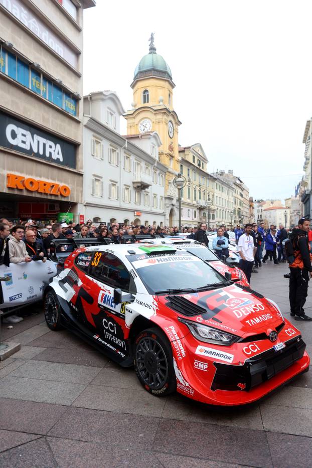 Rijeka: Ceremonijalni start WRC Croatia Rallyja 2026.