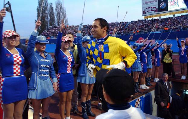 Zvonimir Boban oprostio se od nogometa revijalnom utakmicom na stadionu Maksimir, 07.10.2002.