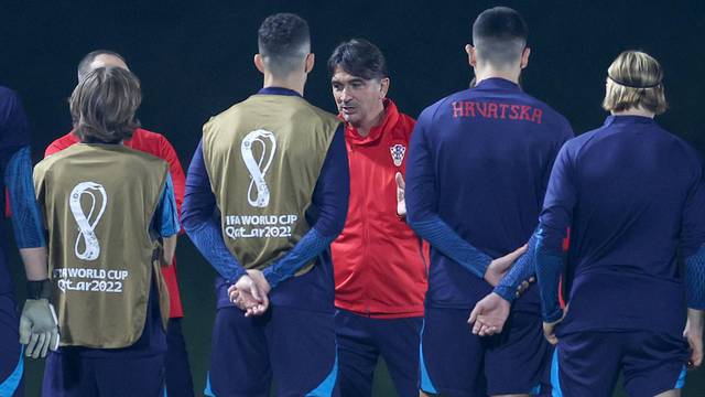 KATAR 2022 - Trening hrvatske nogometne reprezentacije dan uoči utakmice protiv Argentine