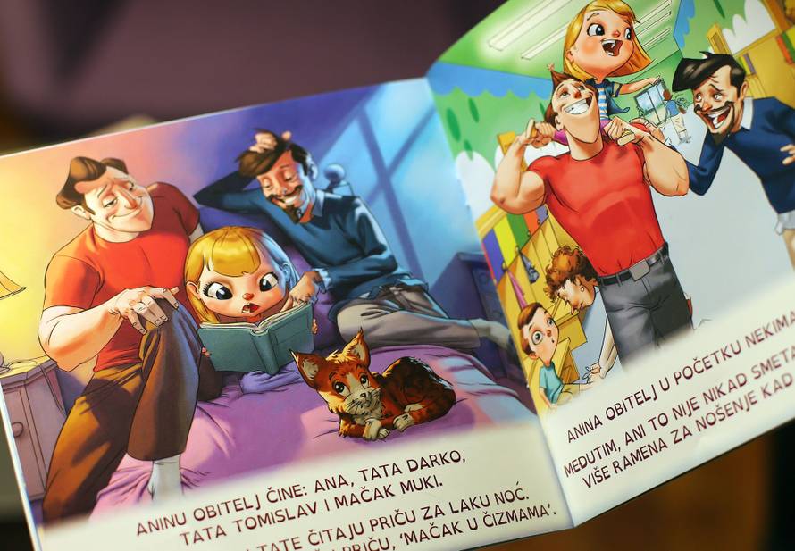 Predstavljena prva hrvatska slikovnica o gay obiteljima