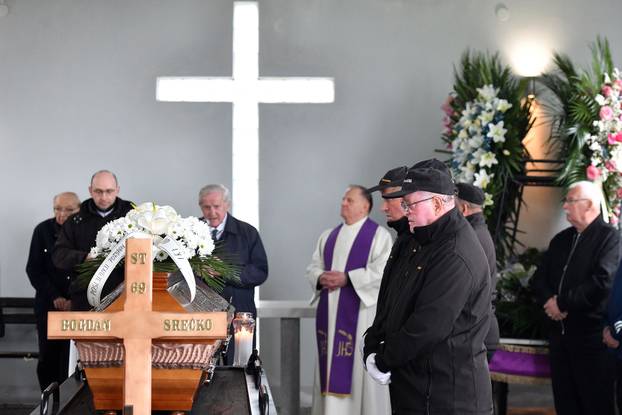 Mursko Središće: Sprovod nogometaša i trenera Srećka Bogdana