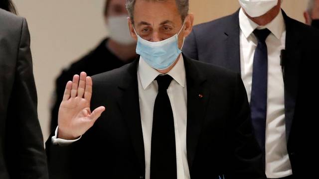 French court hears former French President Sarkozy in corruption trial