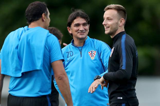 Trening Hrvatske nogometne reprezentacije u kampu u Sočiju