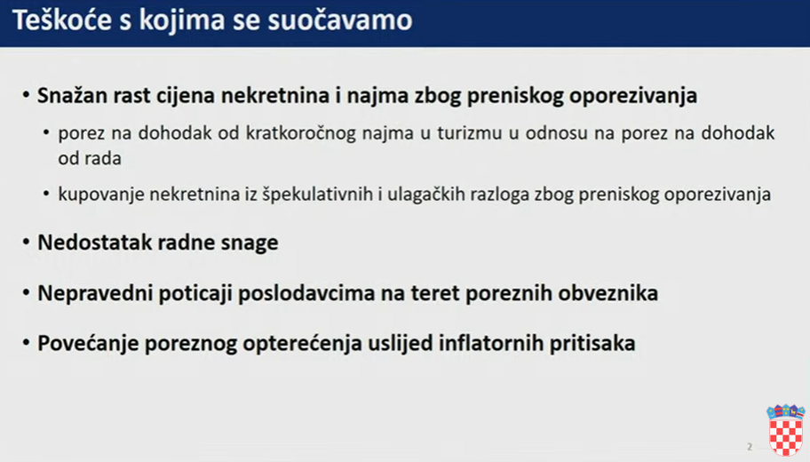 Detalji nove porezne reforme: Evo tko će sve plaćati porez na nekretnine i koliko će rasti plaće