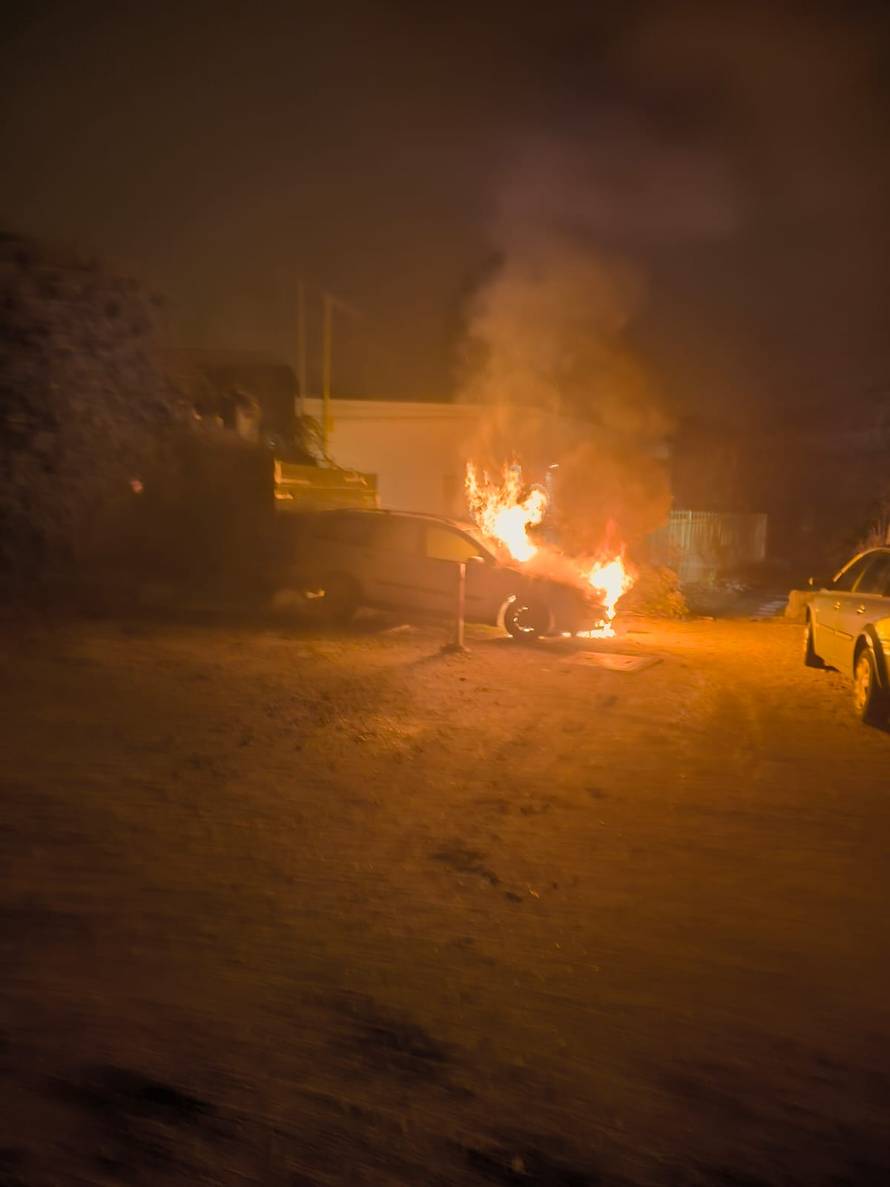 VIDEO Gorio auto u Dubravi