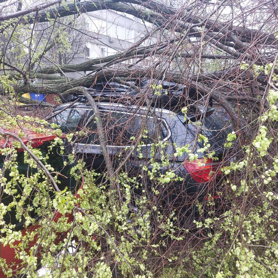Evo koliko su vatrogasci imali intervencija zbog oluje