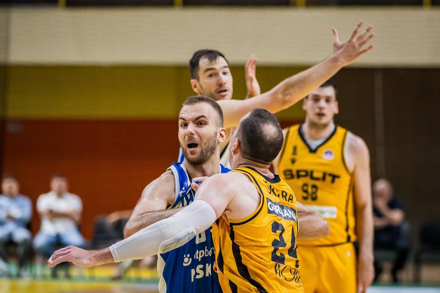 Split: Treća utakmica finala doigravanja košarkaškog Prvenstva Hrvatske između Splita i Zadra