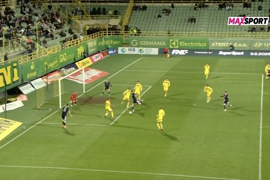 Golovi na utakmici Istra - Dinamo