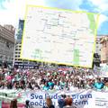 Hod za život: Evo koje će ulice u Zagrebu biti pod blokadom...