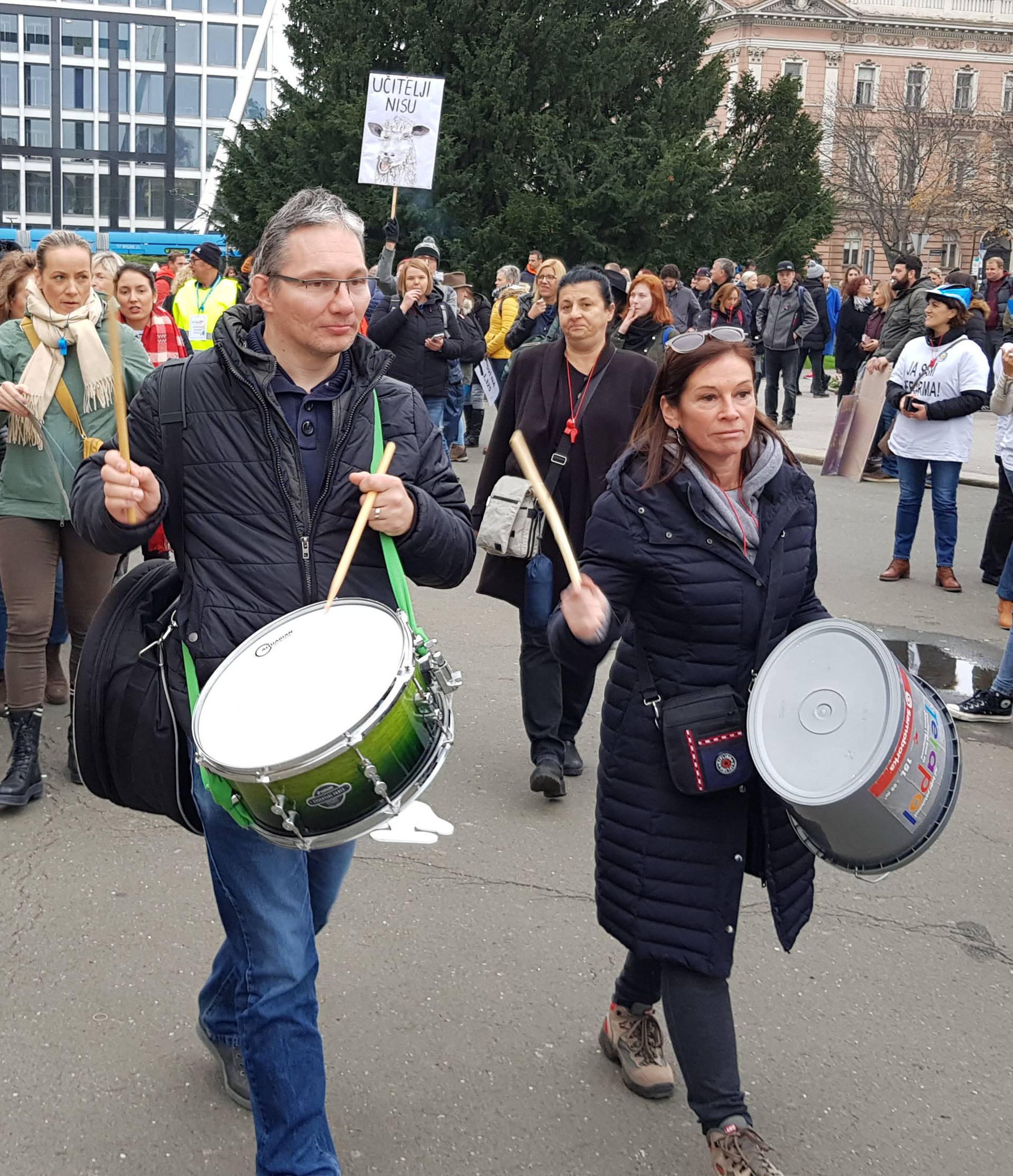 Zagreb: Okupljanje za veliki prosvjed Hrvatska mora bolje