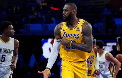 VIDEO LeBron, koliko još možeš? 'Kralj James' uništio Pelicanse, Lakersi ušli u finale NBA kupa