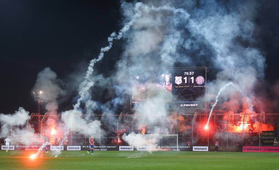 Susret Rijeke i Hajduka u četvrtfinalu Hrvatskog nogometnog kupa