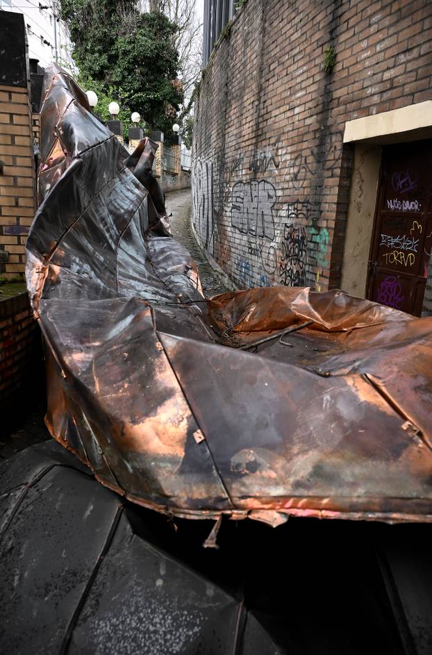 Zagreb: KC Dražen PetroviĆ nastradala u oluji