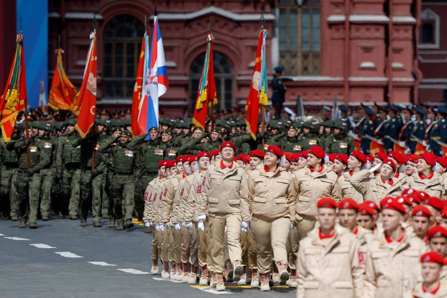 FILE PHOTO: Rehearsal for Victory Day parade in Moscow