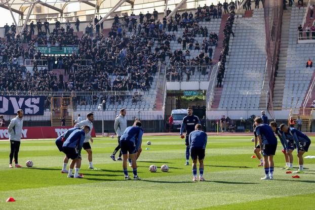 Split: Sve je spremno za početak utakmice između Hajduka i Dinama