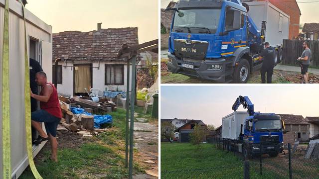 Civilna zaštita šalje stambene kontejnere u Bošnjake, brine ih najavljeno novo nevrijeme...