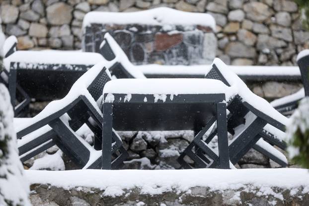 Prvi snijeg na planini Bjelašnici